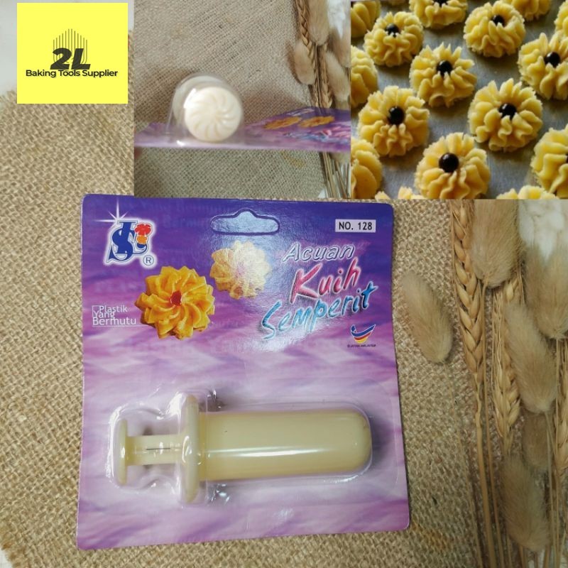 Acuan 128 cetakan kue kering kue semprit sagu keju kue mawar acuan 128