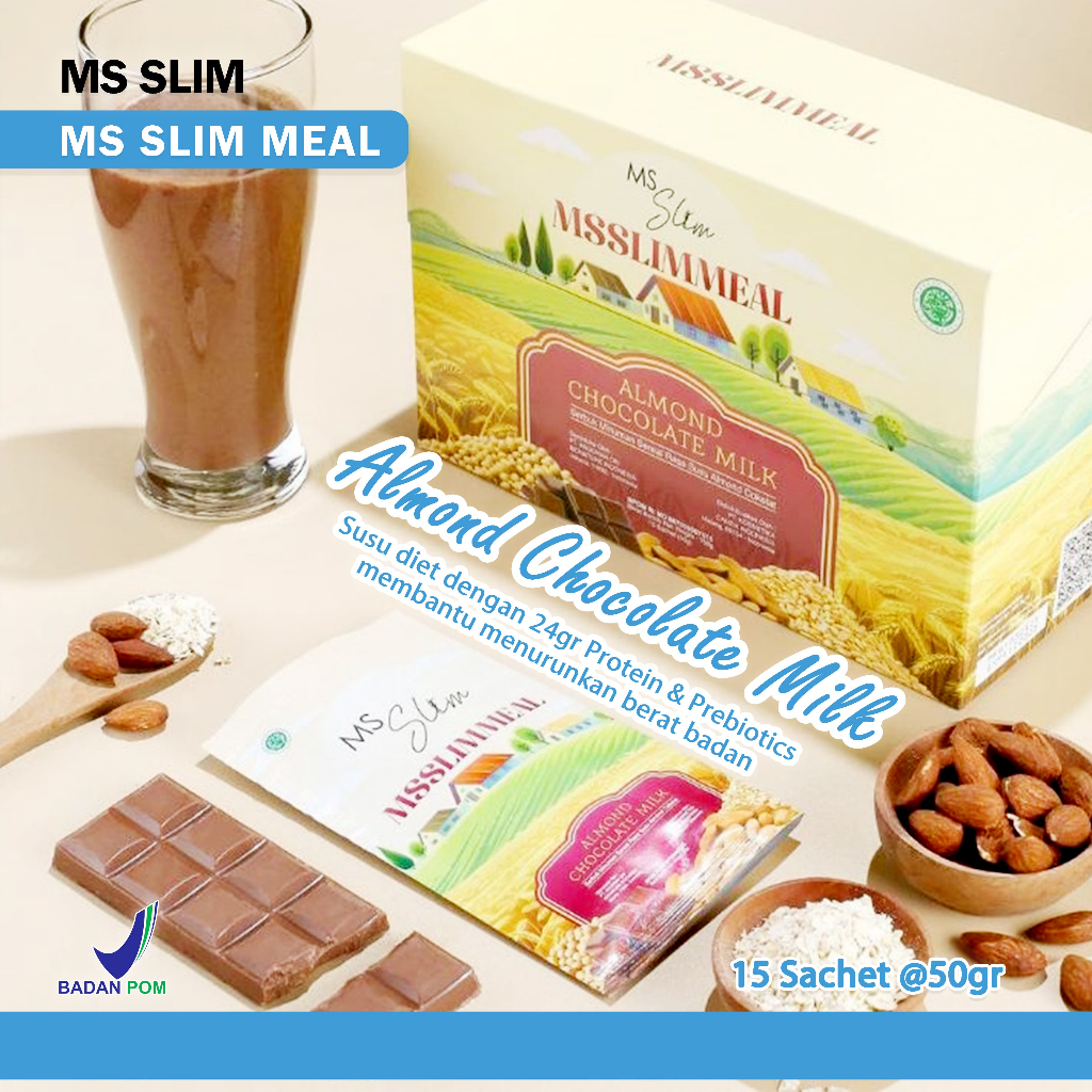 

MS Slimmeal Ms Glow Slim Meal Replacement Diet Rendah Kalori