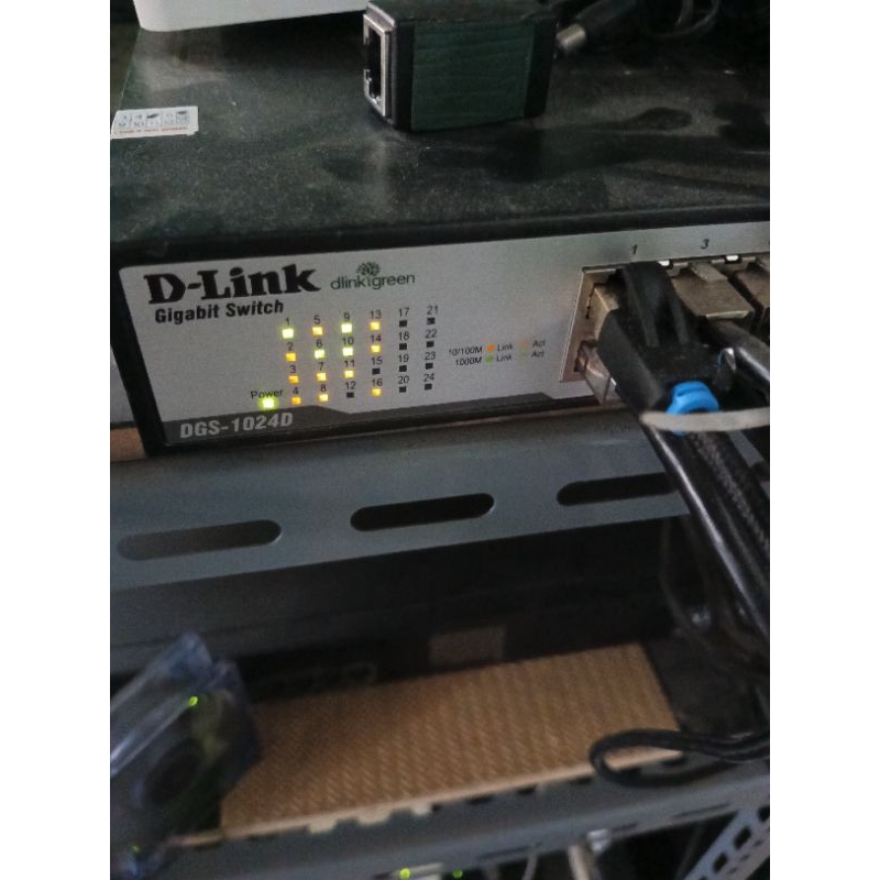 Switch Dlink Gigabit 24Port