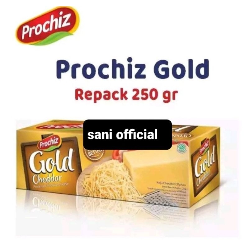 

Keju prochiz gold repack 250gr