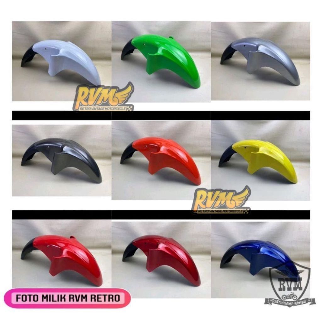 slebor depan kawasaki leo spakbor depan kawasaki leo all warna