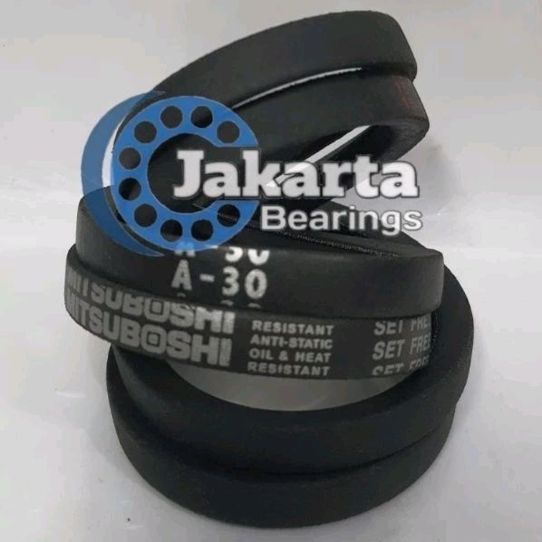 Tali Kipas Ban A30 MITSUBOSHI VanBelt FanBelt Van Fan V Belt A 30