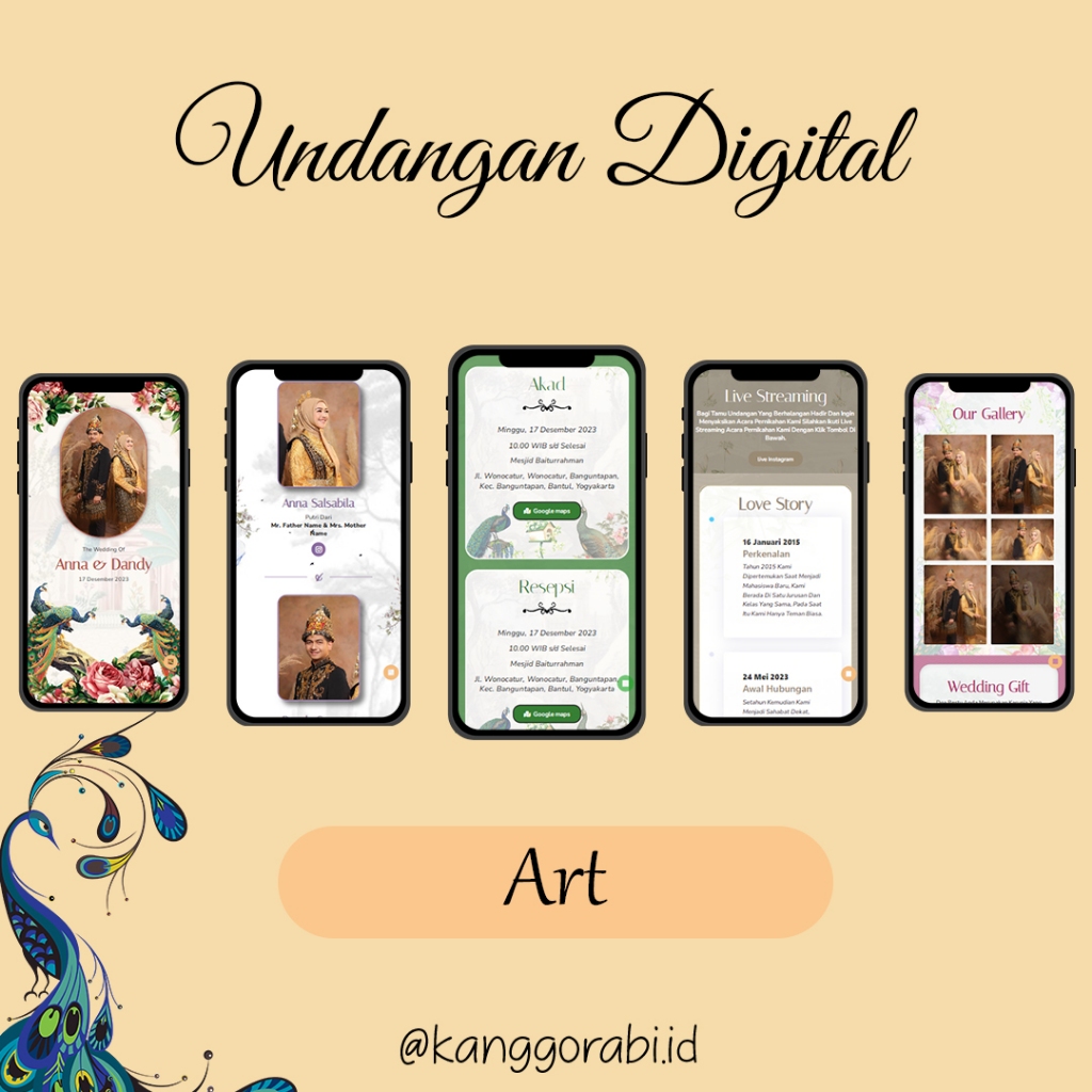 Undangan Digital  | Undangan Pernikahan | Undangan Web Pernikahan | Undangan Web | Undangan Website 