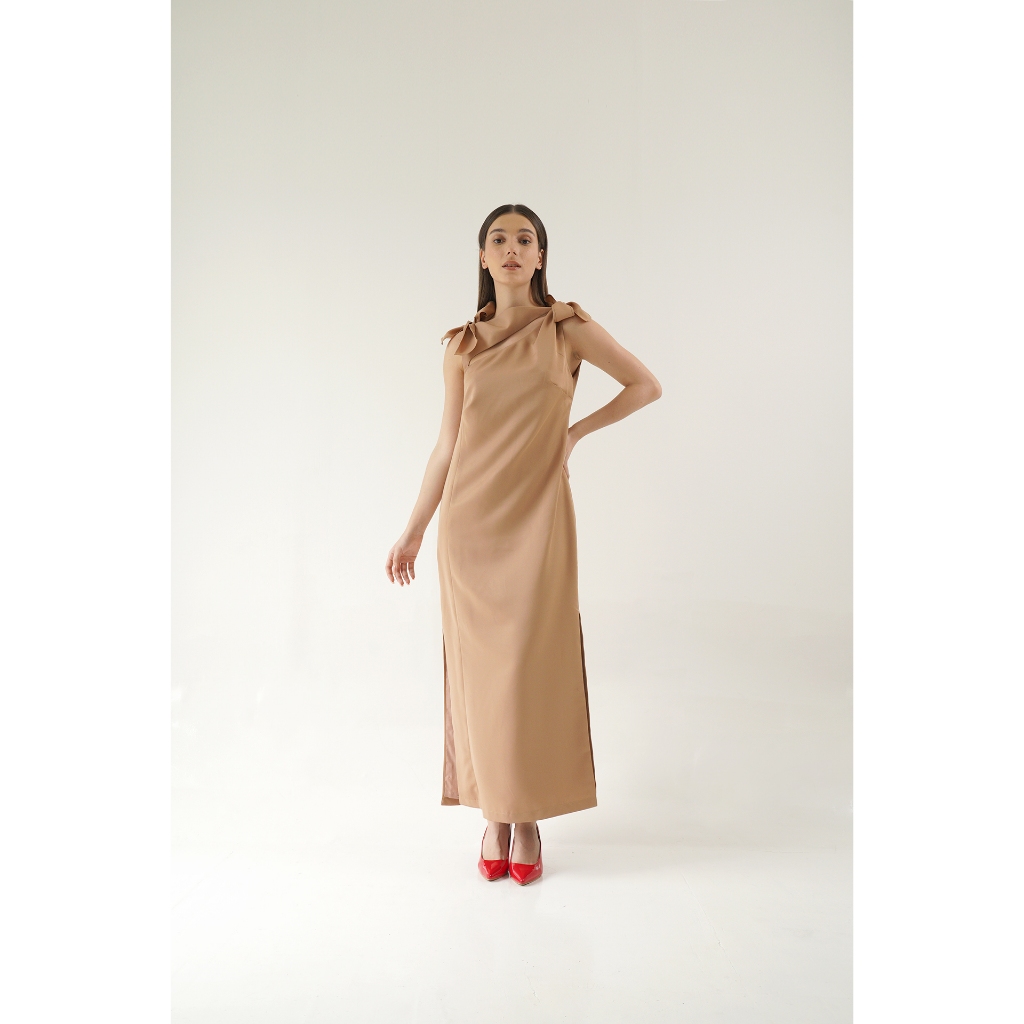WATT Lily Ladies Dress - Brown