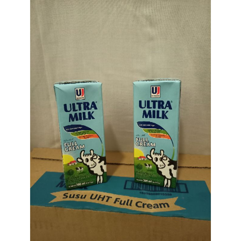 

UHT ULTRA MILK FULL CREAM 200ML