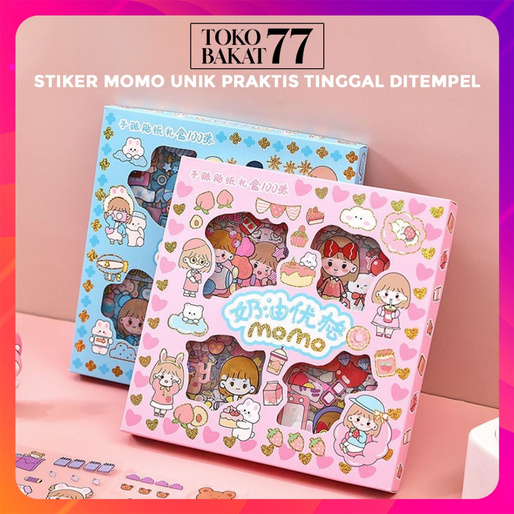 

STIKER MOMO UNIK PRAKTIS TINGGAL DITEMPEL