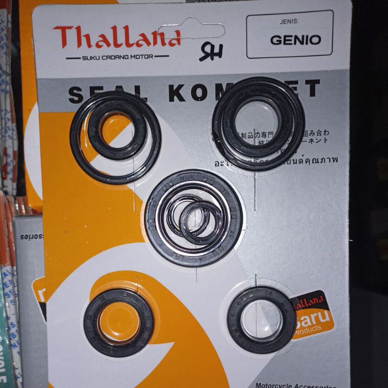 seal paket beat deluxe/genio