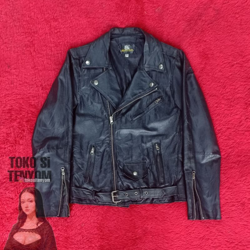 2 jaket kulit ramones borongan detector sexy dynamite japan dan BK collection  rewoked