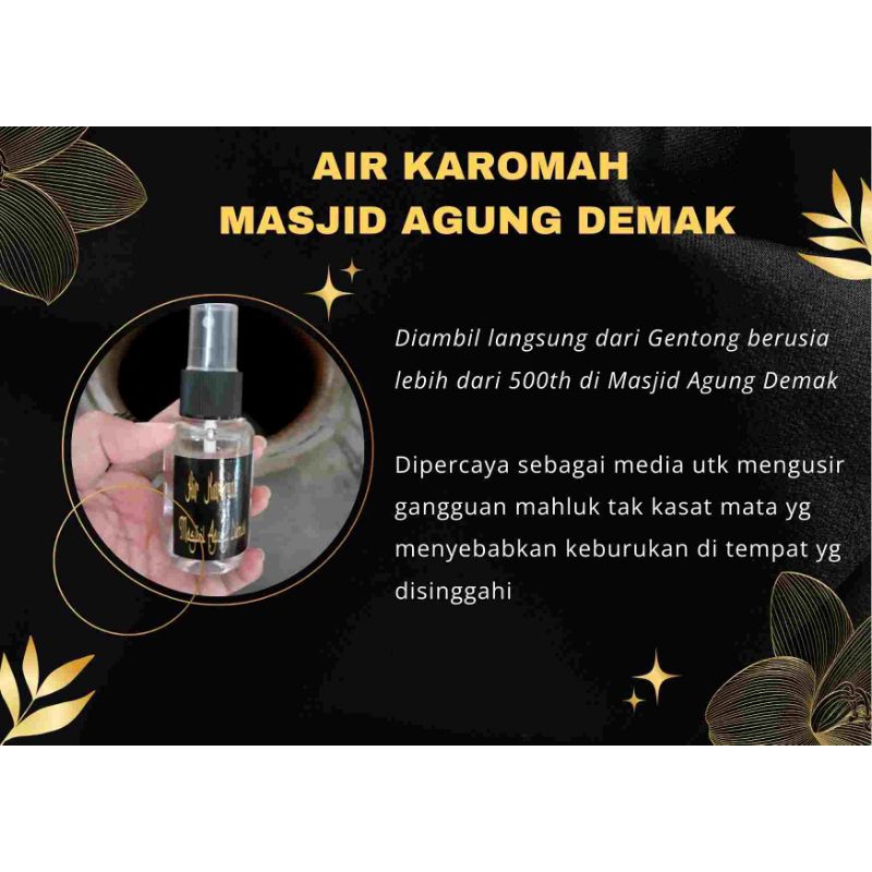 

Air Ruqyah, Air Karomah Masjid Agung Demak, Air Doa Cakra Ajna