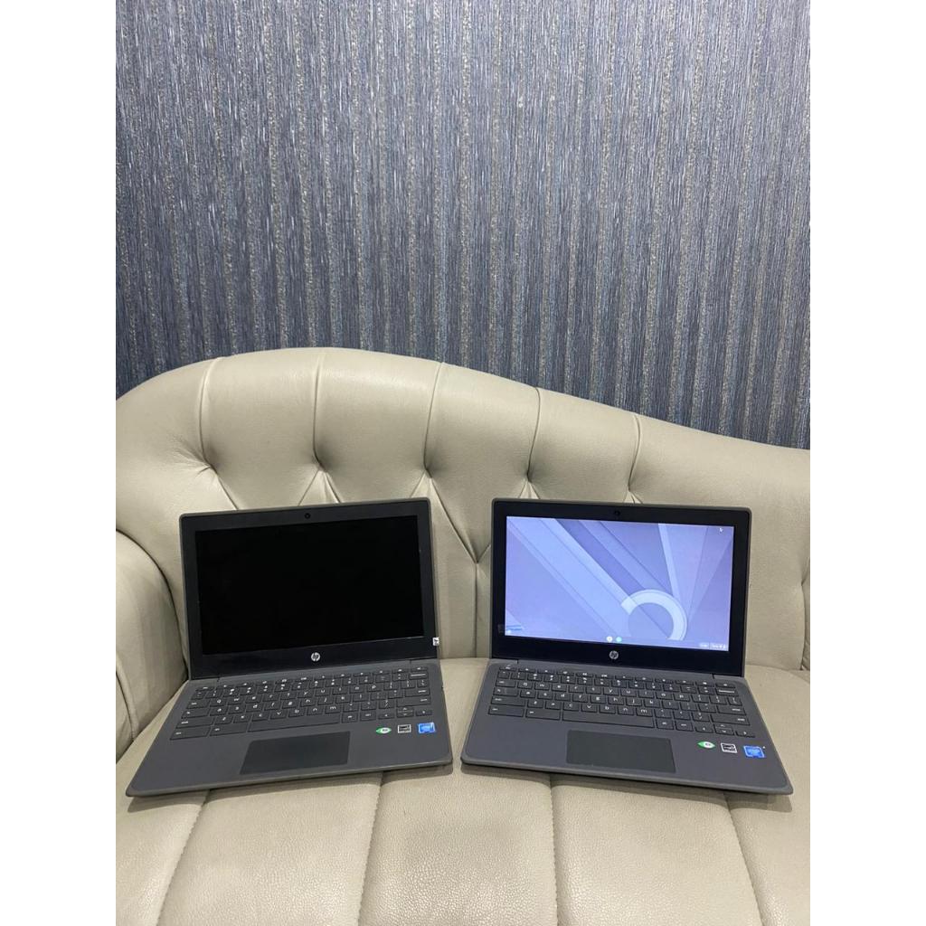 HP ChromeBook 11 G8 EE CELERON N4020 Ram 4/32Gb ORI & GARANSI