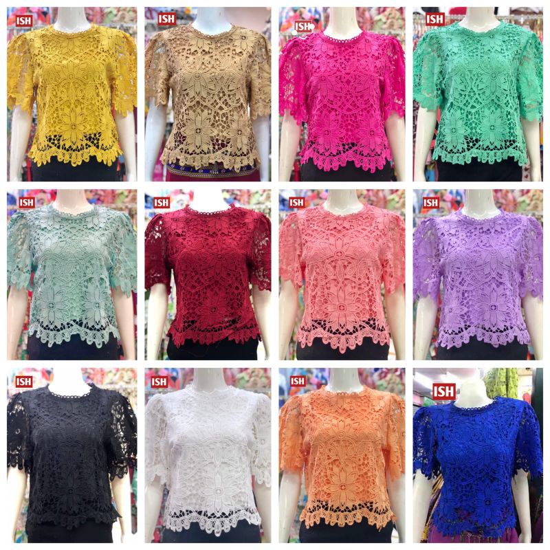 ATASAN BLOUSE BROKAT WANITA PREMIUM