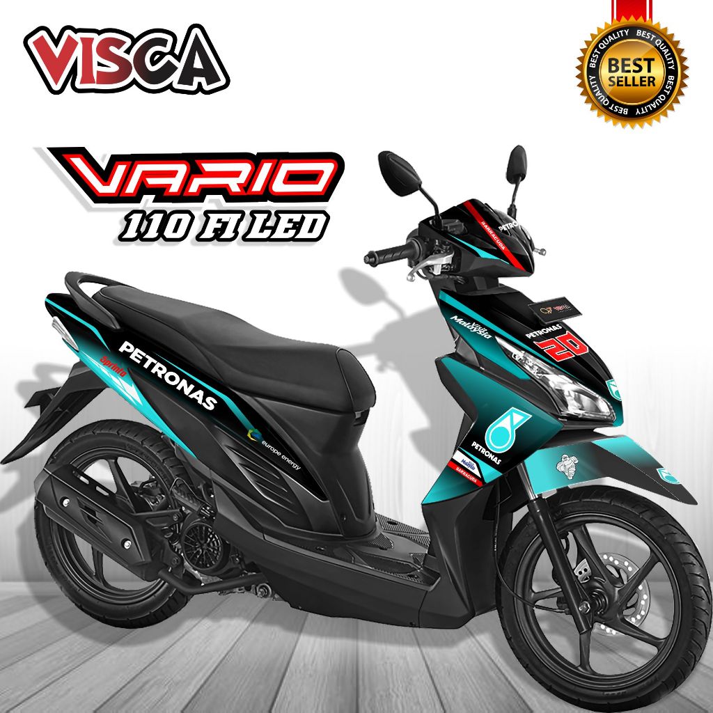 Decal Vario 110 Fi Led Full Body Stiker Vario 110 Fi Led Full Body Striping Vario 110 Fi Led Full Bo