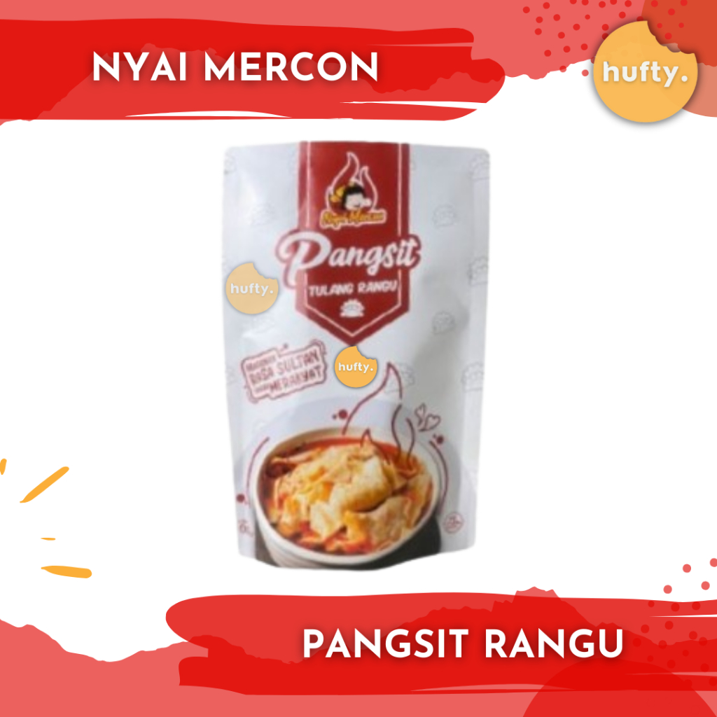 

Pangsit Tulang Rangu Nyai Mercon HUFTY SNACK