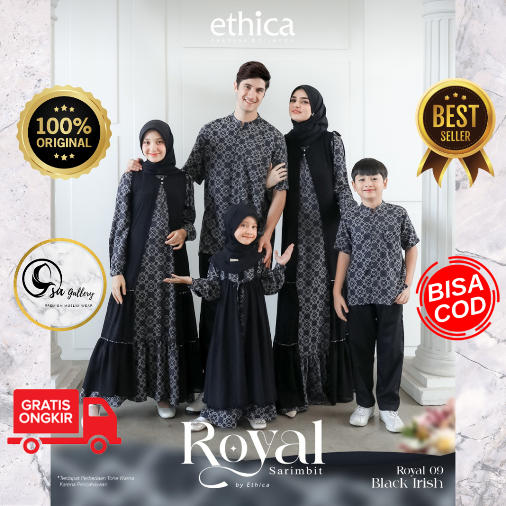 SARIMBIT ETHICA ROYAL 09 BLACK IRISH