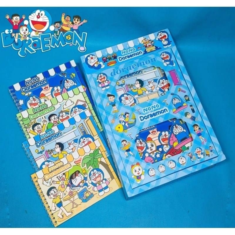 

VinnyHJY Stiker Buku Nono Binder Onepiece/Barbie/Marvel/Doraemon Buku Lucu