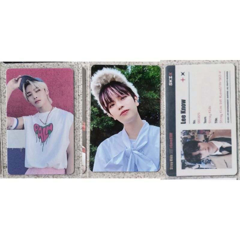 Photocard Kim Seungmin Lee Know LINO I.N Jeongin SKZ POB Benefit Pre Order Bene Muplant Music Plant 