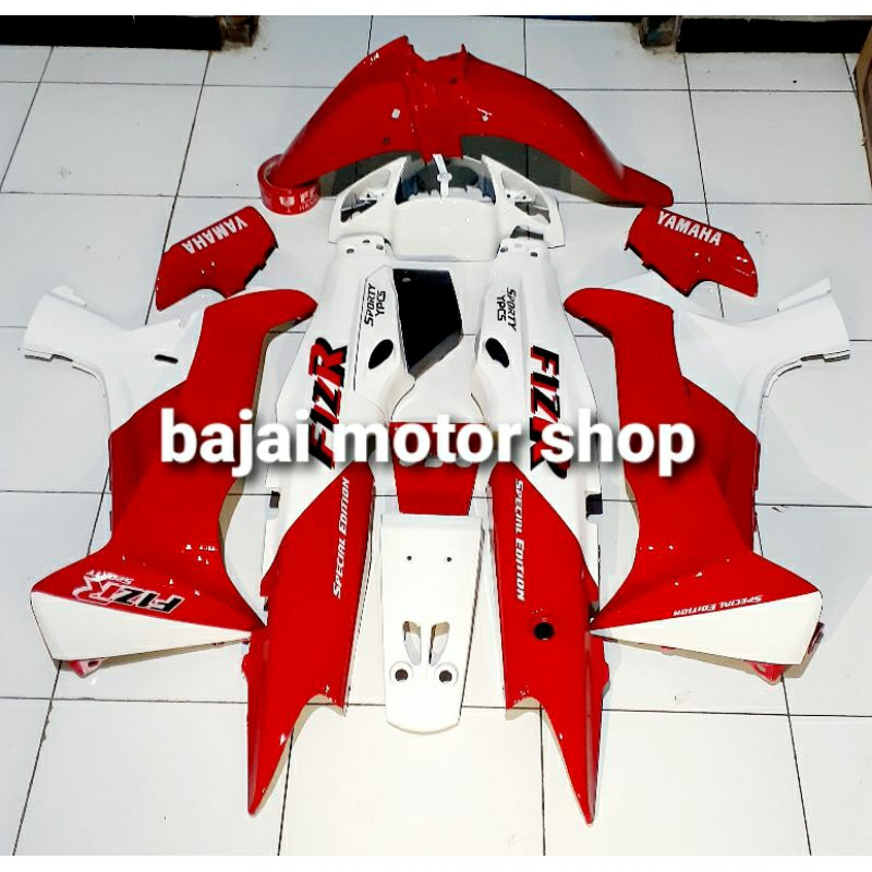 Cover body fullset halus fizr f1zr malboro Cover body fullset YAMAHA fizr f1zr malborow merah pitih