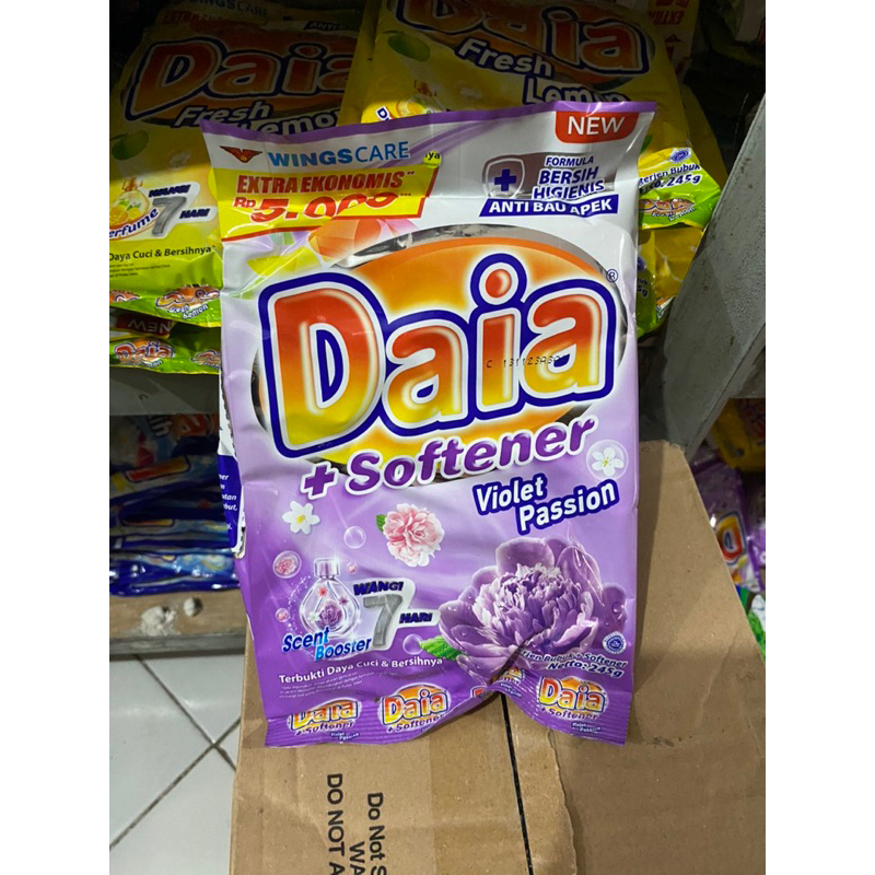 Daia Softergent - Detergent Bubuk - Sabun Cuci baju daia