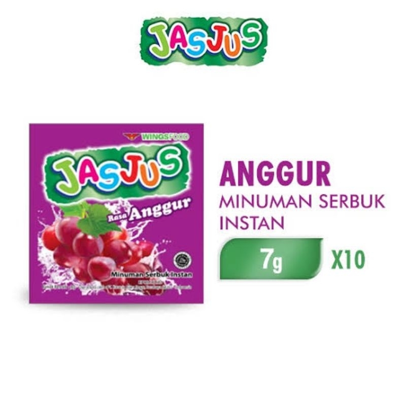 

JasJus 1 Renceng Isi 10 Sachet