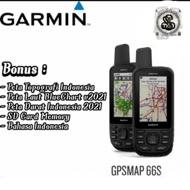 Garmin Gps 66s/Garmin Gpsmap 66s Baru