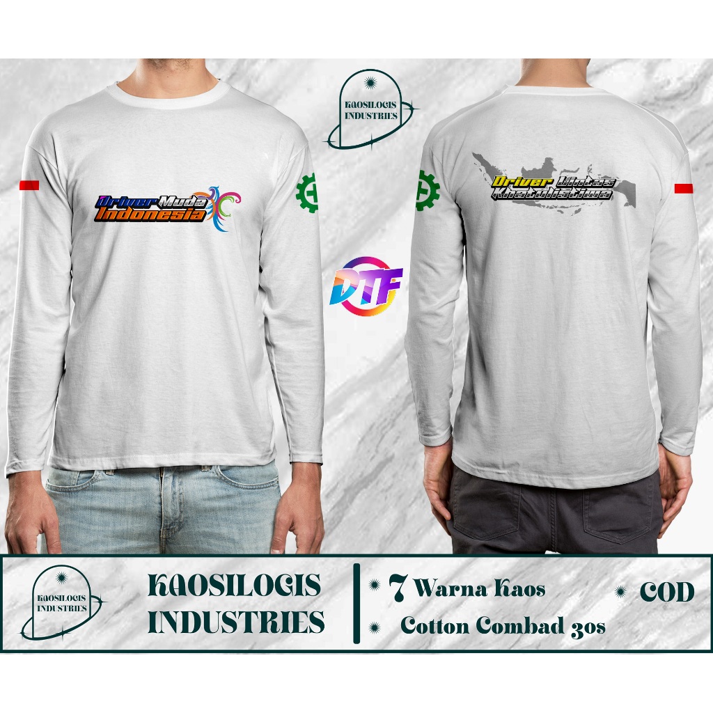 Kaos Baju Driver Muda Indonesia Driver Lintas Nusantara Panjang