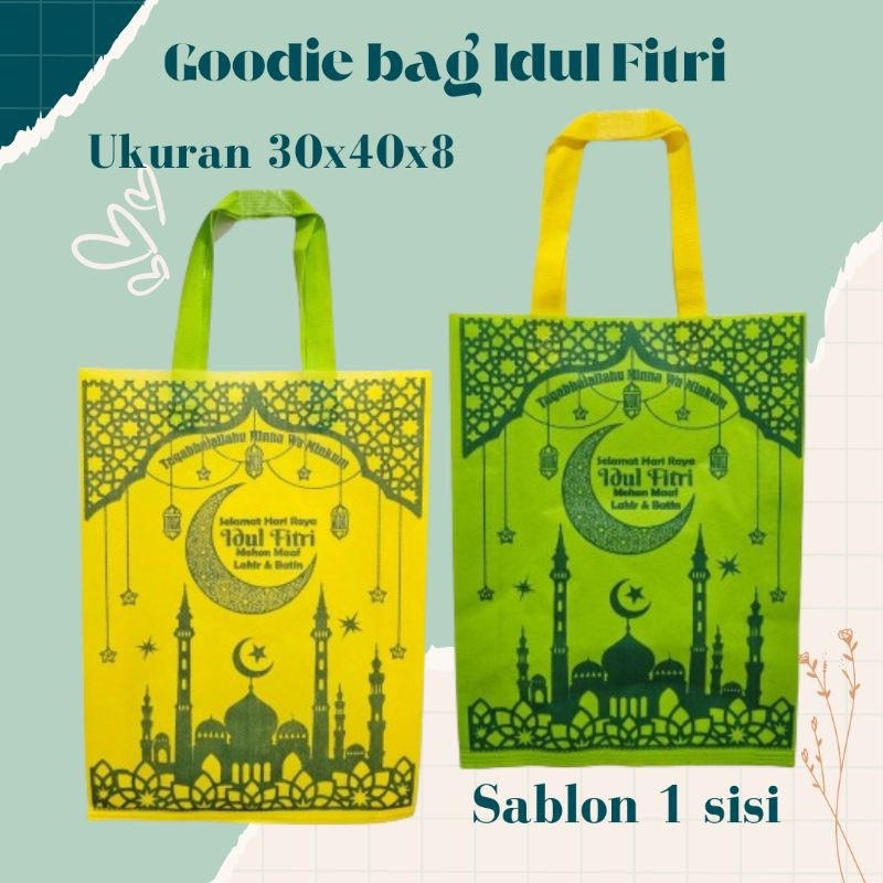 

goodie bag idul fitri / tas idul fitri