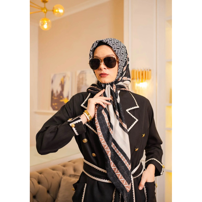 Vivi Zubedi-Vz Monogram Beau Scarf