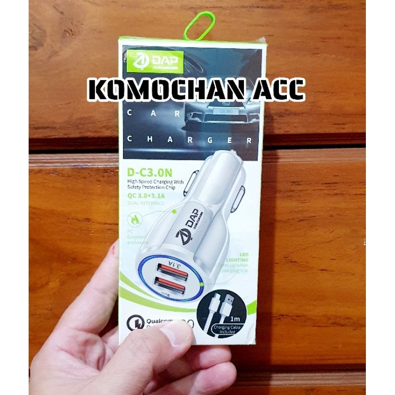 Car Charger DAP D-C3.0N Qualcomm