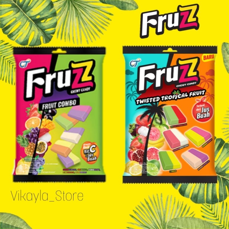 

PERMEN FRUZZ FRUIT CHEWY CANDY 100g