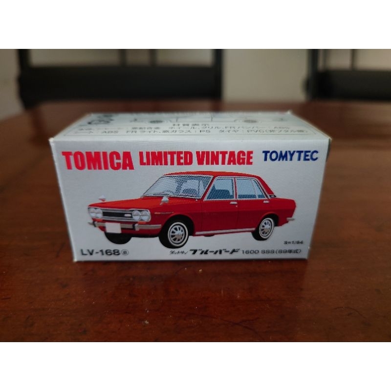 Tomica Limited Vintage TLV LV168a LV168 Datsun Bluebird 510 1600 SSS