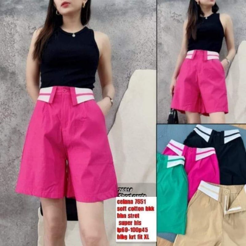 Celana 3/4 Wanita Import SUPER PREMIUM Good quality ,Dijamin bahan sangat bagus