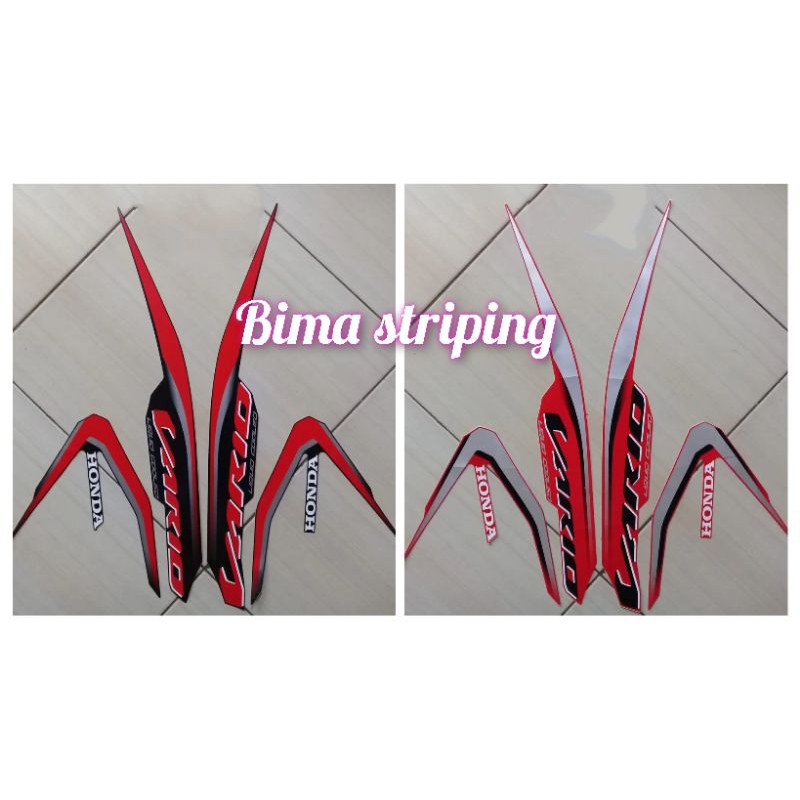 STIKER STRIPING BODY FULL SET MOTOR HONDA VARIO 125 LED 2019