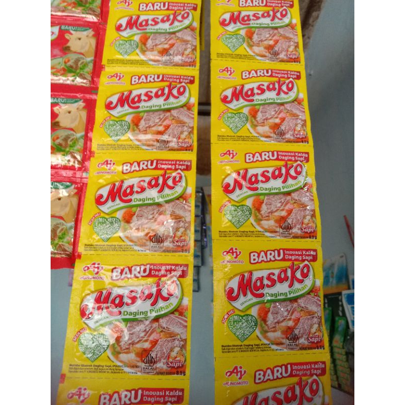 

Masako sapi 1 renceng 12pcs