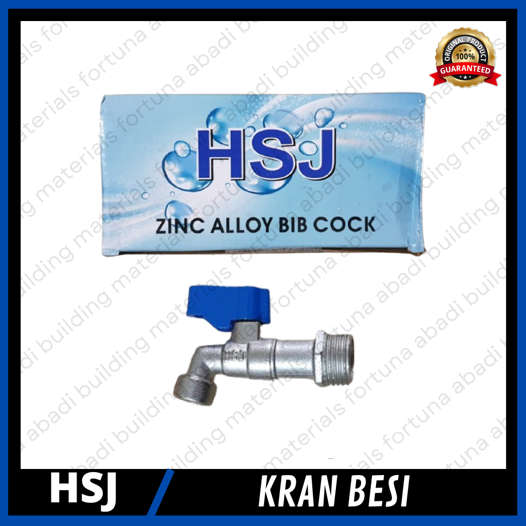 Kran Besi Ukuran 1/2" 3/4"Inch Kran Kamar Mandi