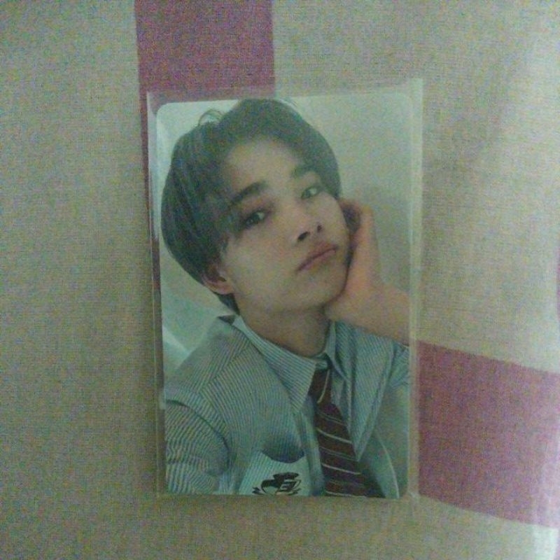 READY PHOTOCARD NI-KI SERAGAM BIRU HAKANAI/NI-KI NOOT NOOT/ENHYPEN HAKANAI