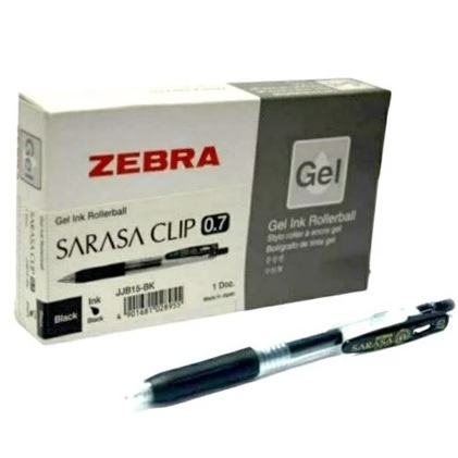 

Pulpen Zebra Sarasa 0.7 Hitam