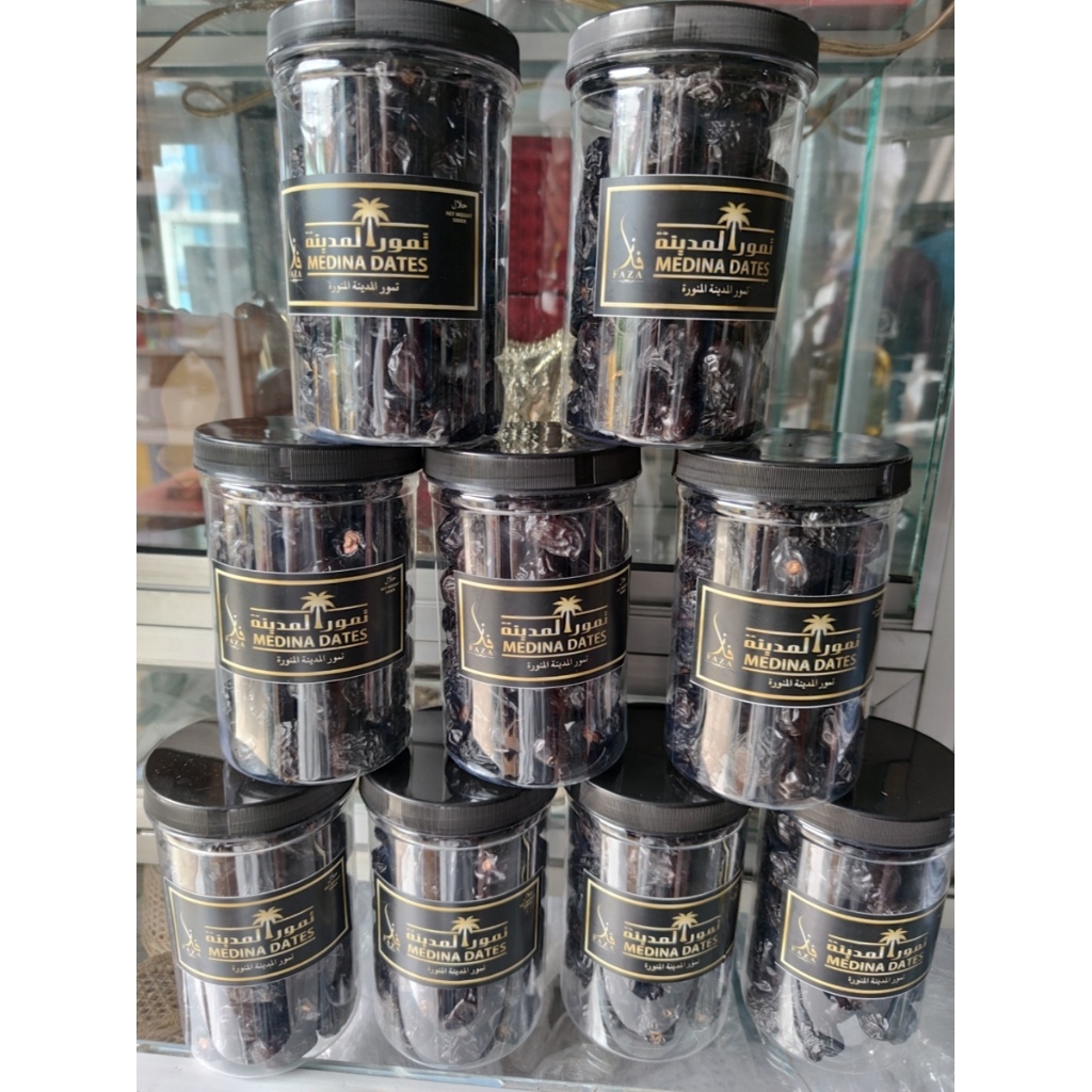 

kurma ajwa madinah toples 500gr kurma Nabi