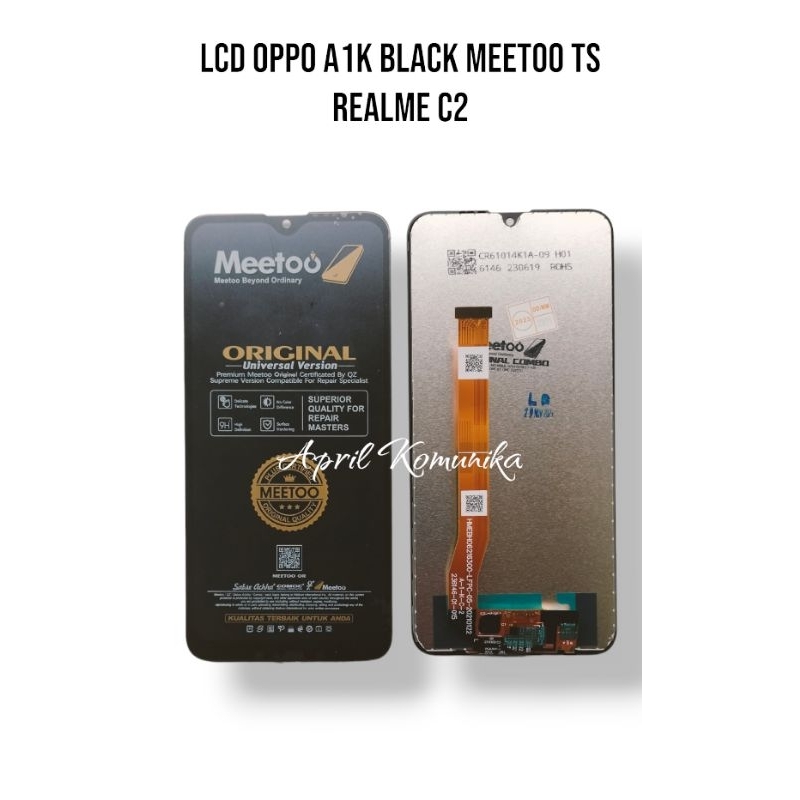 LCD/TC OPPO A1K / REALME C2 (FREE ANTI GORES)