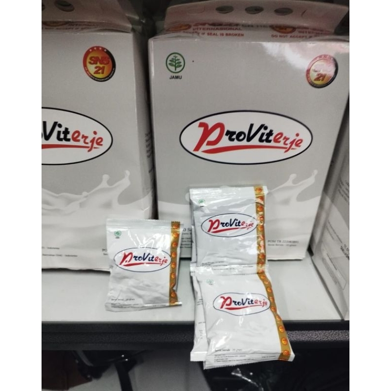 

Susu Kambing Proviterja 20 Sachet