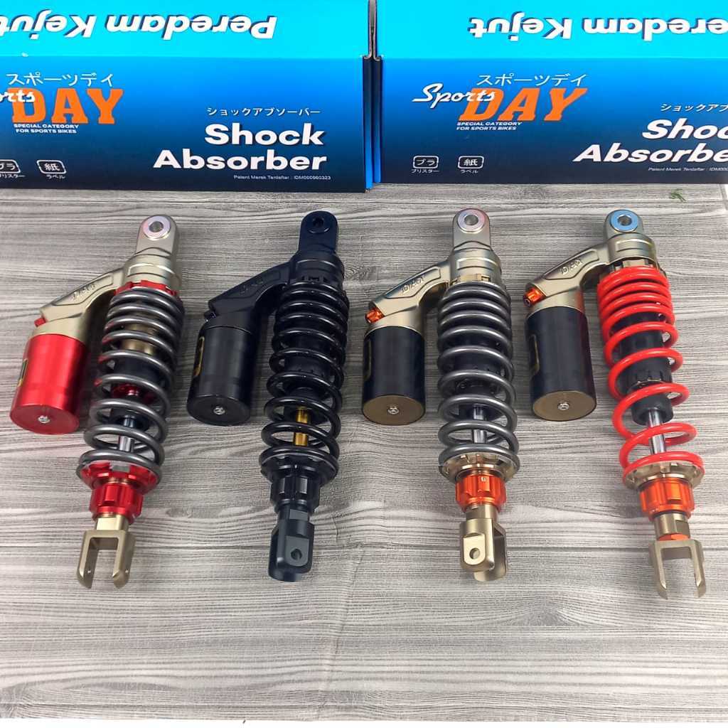 Skok Shockbreaker Tabung Matic DAY 310mm 330mm Shockbreaker Copy Rcb Skok Beat Scoopy Vario 125 150 