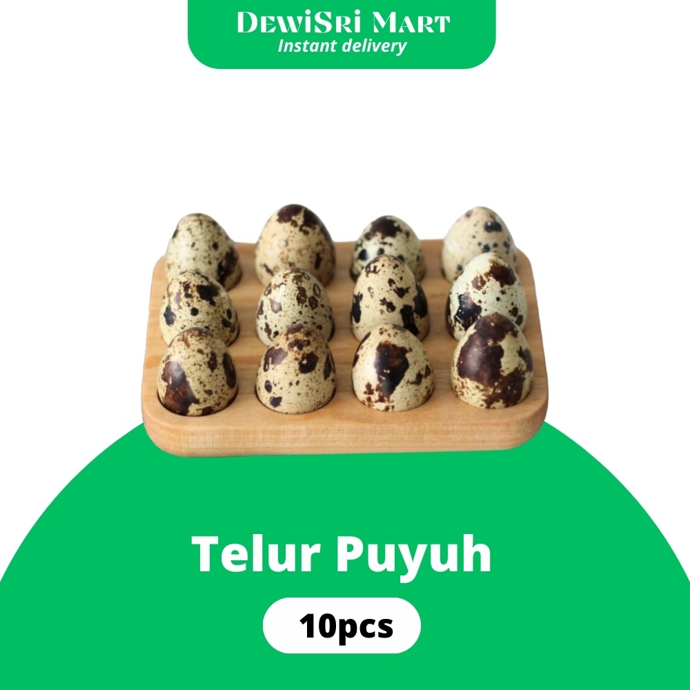 

Telor/telur puyuh 10 butir - Dewi Sri Mart