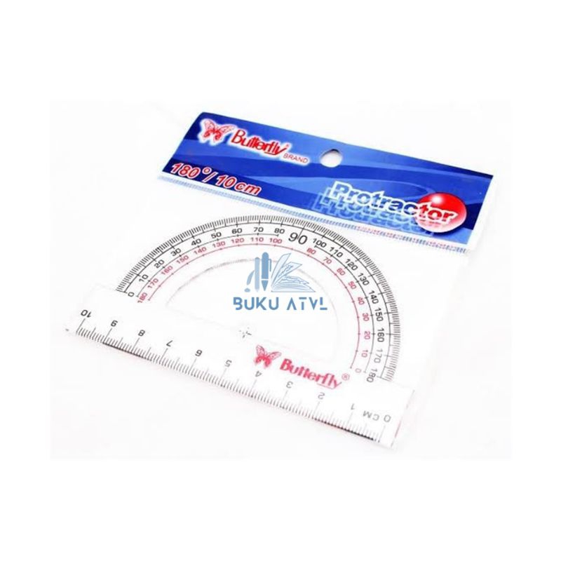 

Busur Derajat Butterfly 180/12 cm