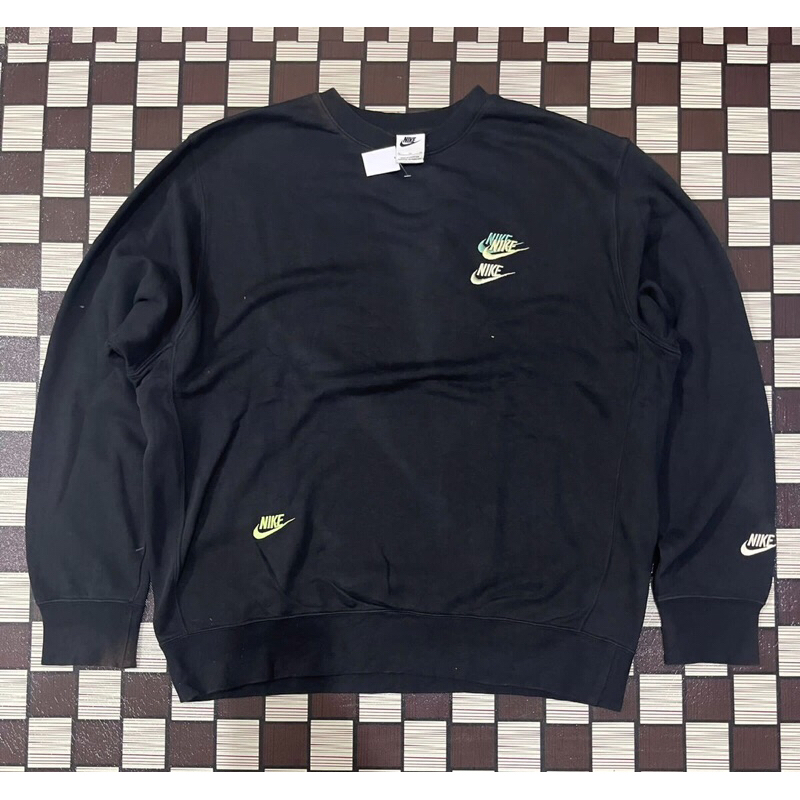 Nama CREWNECK HOODIE NIKE RARE ITEM BORDIR / SECOND ORIGINAL  sz L