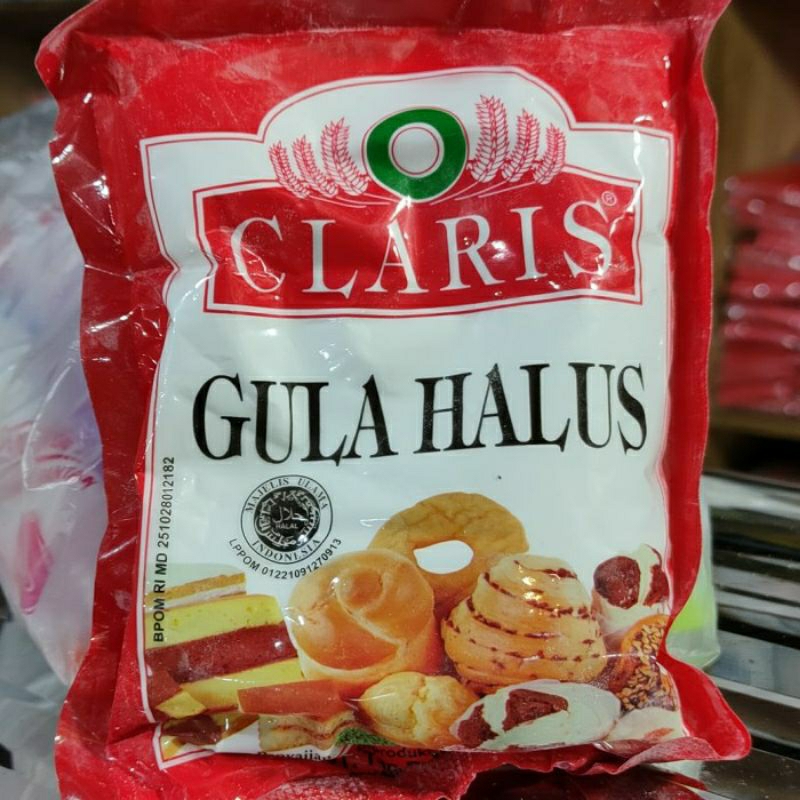 

Gula halus claris merah 250gr