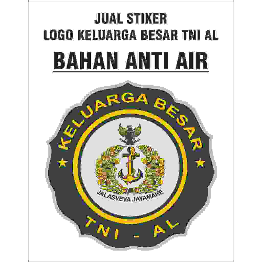 

JUAL STIKER VINYL LOGO TNI AL