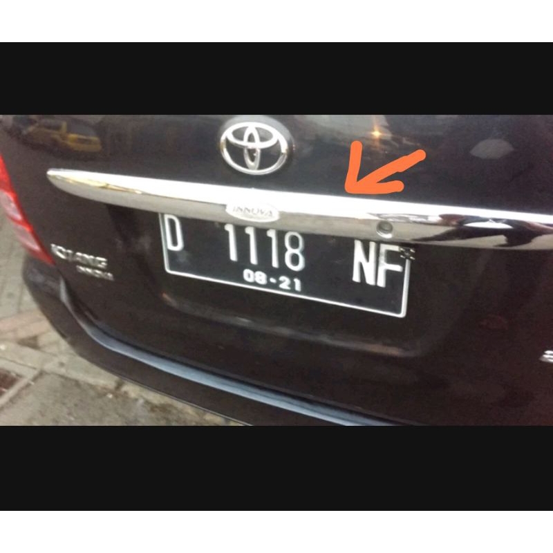 Trunk Lid Trunklid Innova 2004 - 2011 Emboss Model Tempel