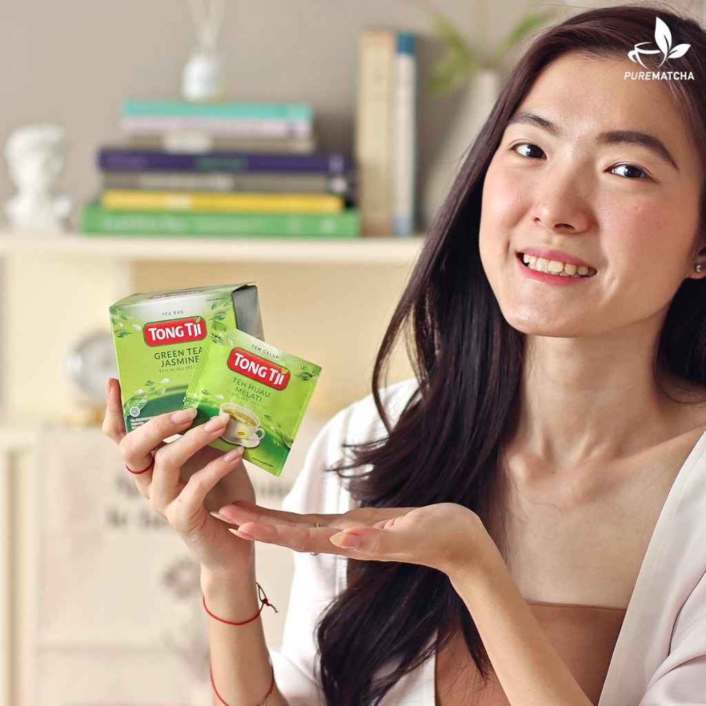 

Tong Tji GREEN TEA JASMINE Kemasan Box isi 15tb Tongtji Teh Celup Teh Hijau Melati Premium