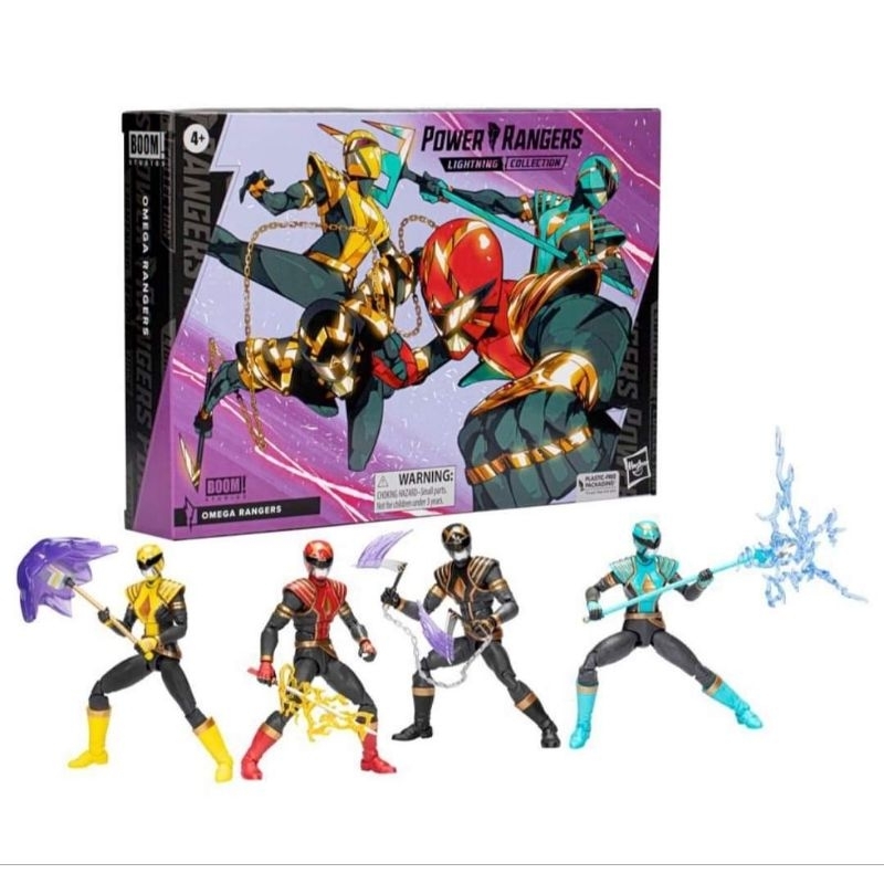 Lightning Collection Power Rangers Omega rangers boom studios pre order