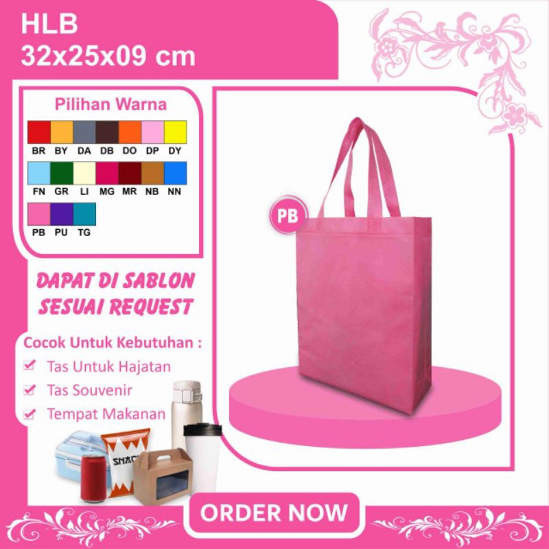 

TAS SPUNBOND 32X25X9 / TAS SEMINAR / TAS DOKUMEN / TAS BRANDING / GOODIE BAG