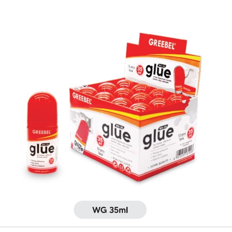 

LEM CAIR / WEATHER GLUE GREEBLE 35 ML 50 ML / ISI 12 PCS